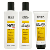Серия Argania Rise Organic для придания блеска волосам от Epica Professional