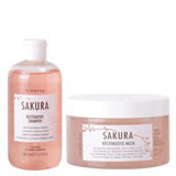 Серия Sakura на основе экстракта цветов вишни для всех типов волос от Inebrya