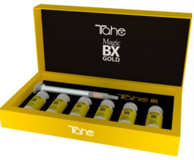 Tahe Набор Сыворотка-ботокс для волос Magic BX Gold