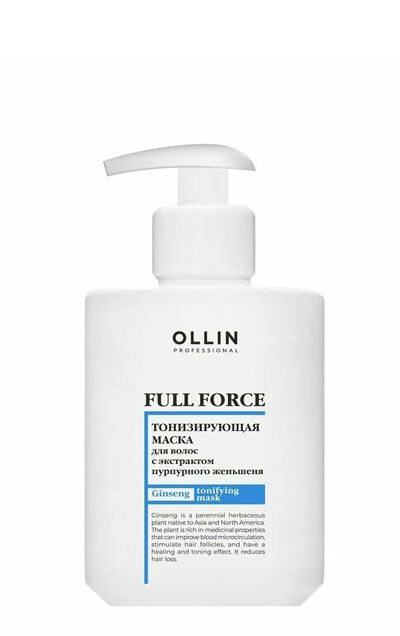 Ollin Professional Маска тонизирующая для волос и кожи головы Full Force