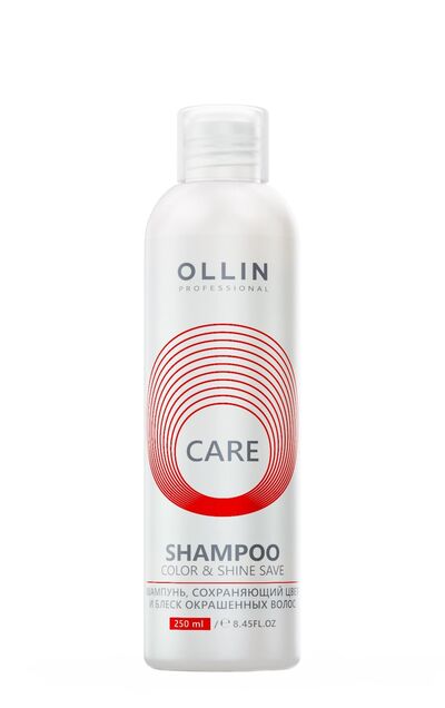Ollin Professional Шампунь для сохранения цвета и блеска окрашенных волос Care