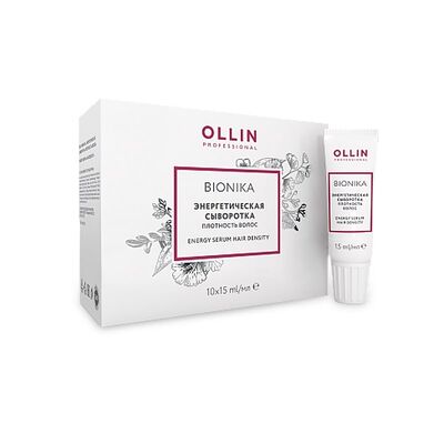 Ollin Энергетическая сыворотка Плотность волос Bionika