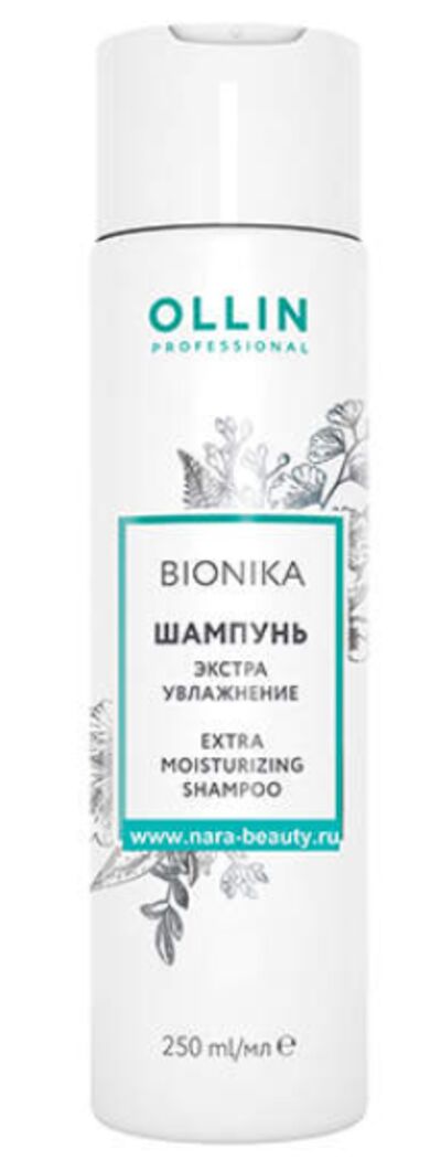 Ollin Шампунь для волос Экстра увлажнение Bionika