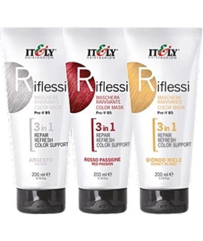 Itely Маска тонирующая восстанавливающая 3 в 1 Riflessi, 200 мл