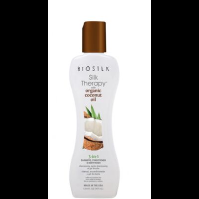 Biosilk Уход за волосами и телом 3 в 1 Silk Therapy with Organic Coconut Oil