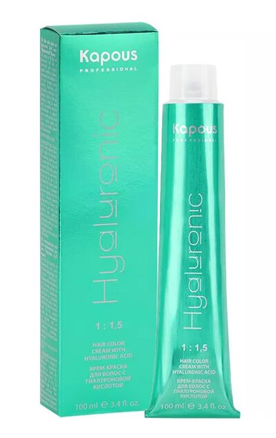 Kapous Professional Крем-краска для волос Hyaluronic Acid, 100 мл