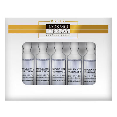 Kosmoteros Сыворотка для глаз с пептидами василька и гиалуроновой кислотой Увлажняющий Комплекс, 5x3