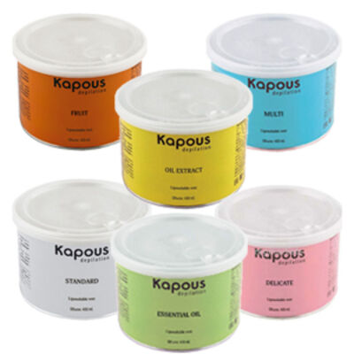 Kapous Жирорастворимые воски в банке 400 г