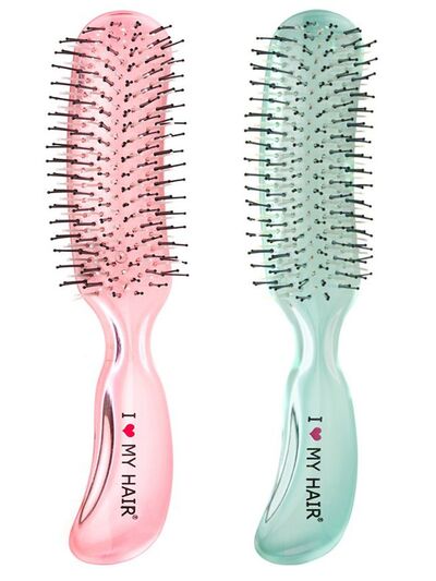 I Love My Hair Щетка для волос прозрачная Aqua Brush 1801 M