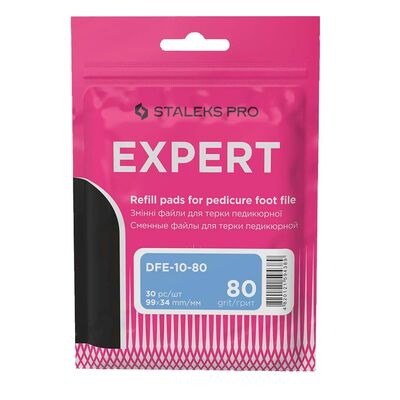 Staleks Сменные файлы для терки педикюрной Expert 10, 30 шт