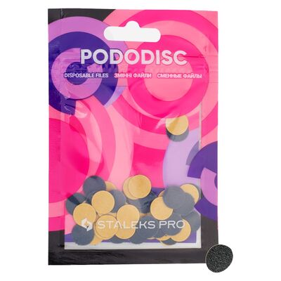 Staleks Сменные файлы для педикюрного диска Pododisk Pro XS Expert, 50 шт