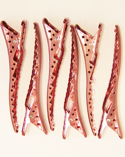 ECHO Зажим парикмахерский CH 32939 розовый