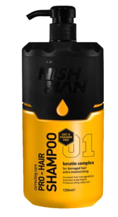 Nishman Очищающий шампунь Keratin Complex