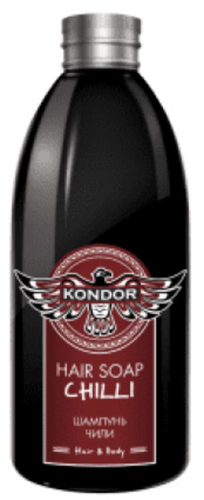 Kondor Бережно очищающий шампунь Чили Hair Soap