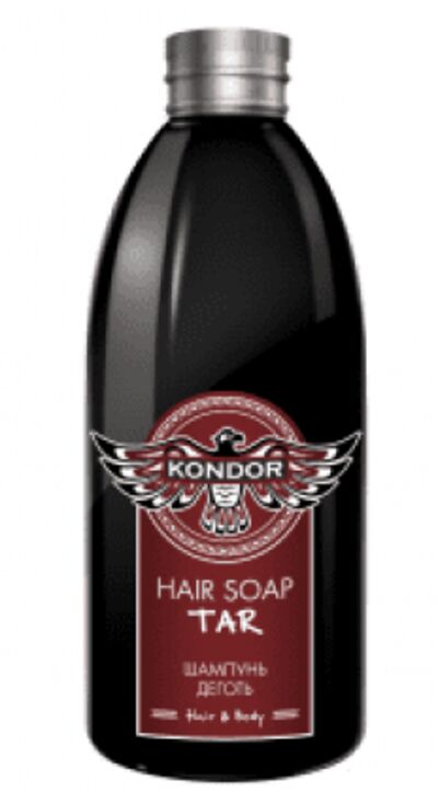 Kondor Очищающий шампунь с березовым дегтем Hair Soap