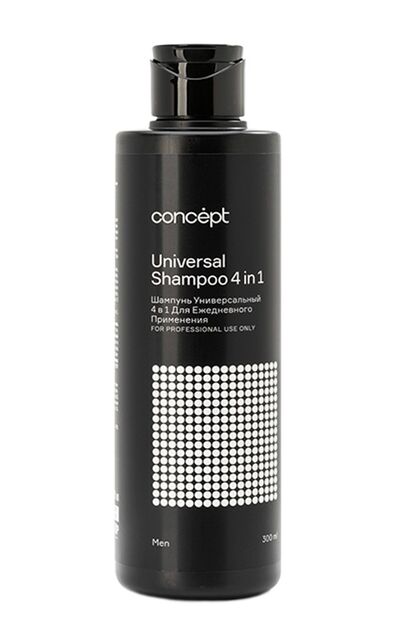 Concept Универсальный шампунь для ежедневного применения 4 в 1 Universal Men Formula