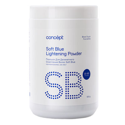 Concept Порошок для мягкого осветления Soft Blue