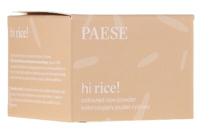 Paese Пудра рисовая рассыпчатая с оттенком HI!RICE 10 гр
