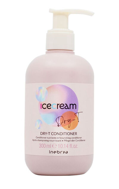Inebrya Кондиционер питательный для увлажнения сухих и пористых волос Dry-T Ice Cream
