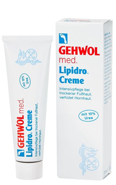 Gehwol Крем для ухода за сухой и чувствительной кожей Lipidro Med