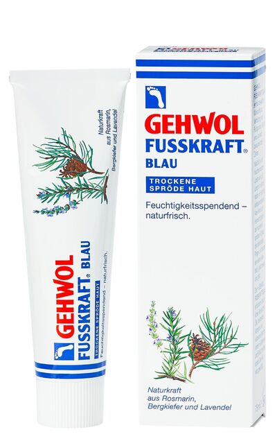 Gehwol Крем для сухой кожи ног Голубой Blue Fusskraft
