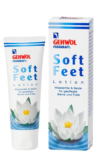 Gehwol Лосьон для ног Водяная лилия и шелк Fusskraft Soft Feet