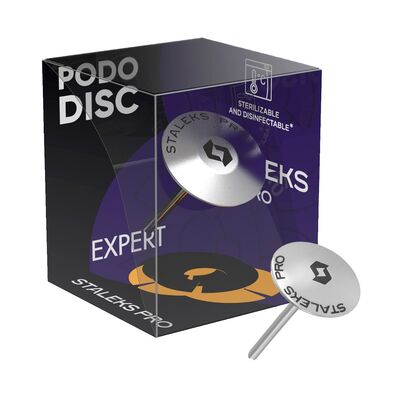 Staleks Диск педикюрный зонтик в комплекте с сменным файлом-кольцом Pododisc Pro Expert, 5 шт