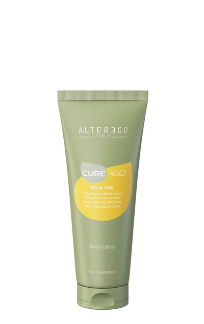 Alter Ego Шелковый шампунь для непослушных и пушащихся волос Silk Oil CureEgo