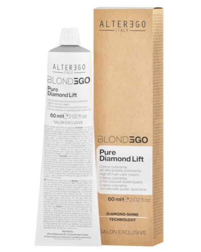 Alter Ego Осветляющий крем с высокой степенью осветления Pure Diamond Lift Blond Ego 60 мл
