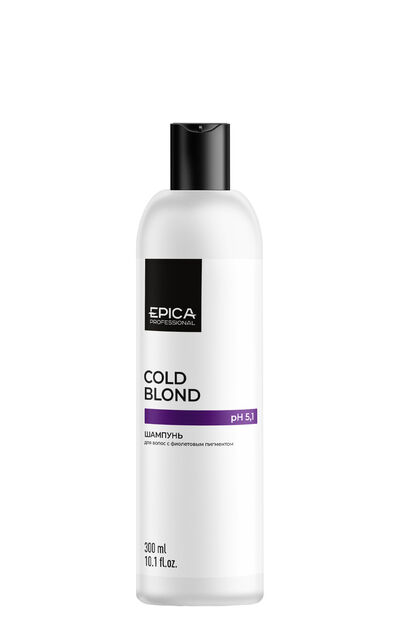 Epica Professional Шампунь для волос с фиолетовым пигментом Cold Blond
