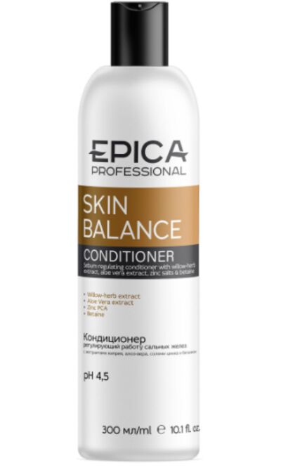 Epica Professional Кондиционер регулирующий работу сальных желез Skin Balance