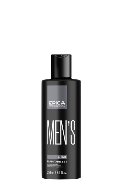 Epica Professional Шампунь для волос и тела с кондиционирующим эффектом Men's