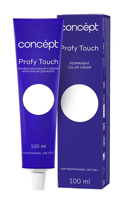 Concept Крем-краска стойкая перманентная для волос Profy Touch, 100 мл