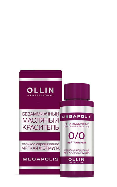 Ollin Professional Краситель безаммиачный масляный Megapolis, 50 мл