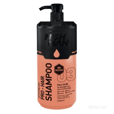 Nishman Шампунь для поврежденных волос Pro-Hair Inca Inchi