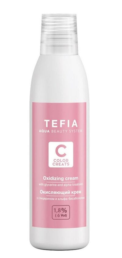 Tefia Окисляющий крем с глицерином и альфа-бисабололом Color Creats, 120 мл