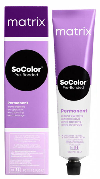 Matrix Крем-краска для покрытия седины до 100% SoColor Pre-Bonded, 90 мл