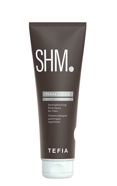 Tefia Укрепляющий шампунь мужской Man Code