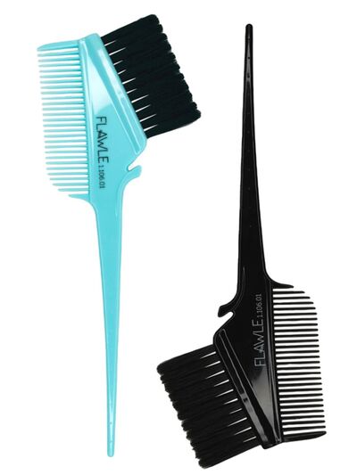 Flawle Кисть для окрашивания с расчёской Comb&Tint