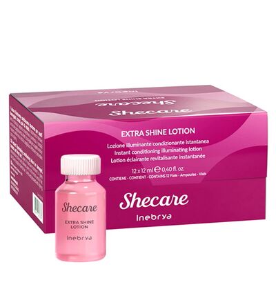 Inebrya Кондиционирующий лосьон для блеска поврежденных и тусклых волос Extra Shine Shecare Ice Crea