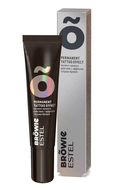 Estel Пигмент прямого действия с эффектом татуажа бровей Browie, 15 мл
