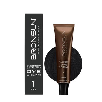 Bronsun Крем-краска для бровей и ресниц Dye Cream, 15 мл