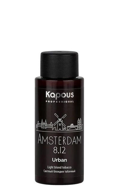 Kapous Полуперманентный жидкий краситель для волос Urban, 60 мл