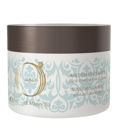 Barex Питательная маска с маслом арганы и маслом семян льна OLS Oro del Marocco