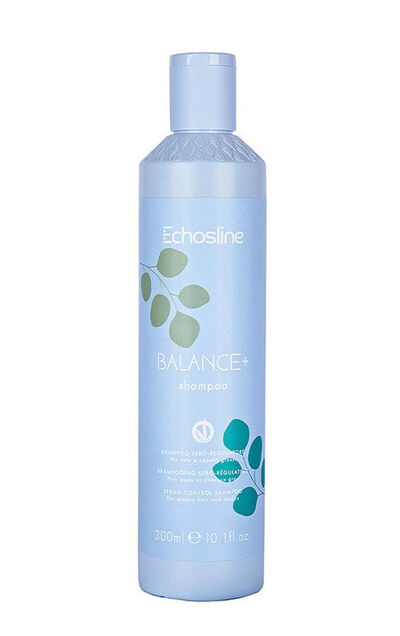 EchosLine Сбалансированный шампунь для жирной кожи головы и волос Balance+ Vegan