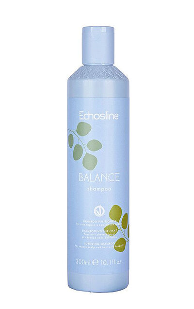 EchosLine Сбалансированный шампунь для проблемной кожи головы и волос с перхотью Balance Vegan