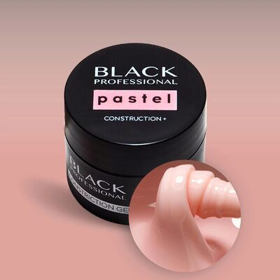 Black Professional Гель конструирующий Construction Pastel