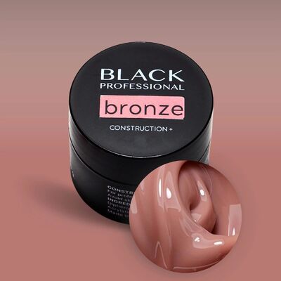 Black Professional Гель конструирующий Construction Bronze