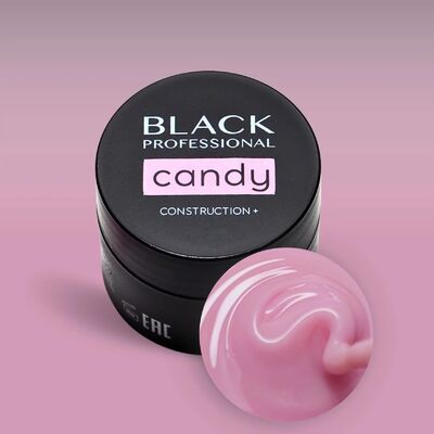 Black Professional Гель конструирующий Construction Candy