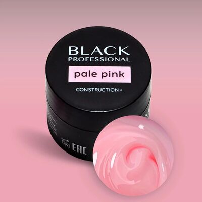 Black Professional Гель конструирующий Construction Pale Pink